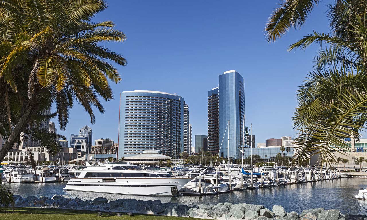 01152 san diego usa urlaub skyline fernreise nordamerika kalifornien sightseeing