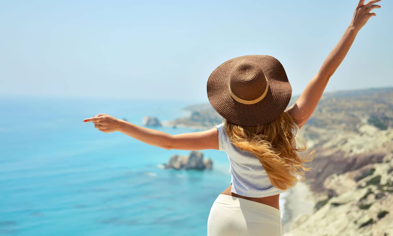 01181 zypern urlaub mittelmeer traumstrand insel palmen strand sommer strandurlaub erholung