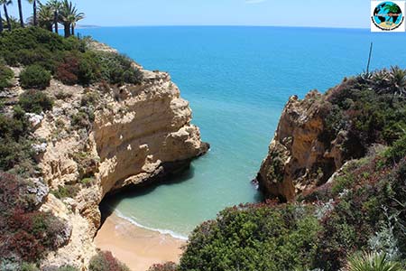 portugal algarve strand bucht meer 450