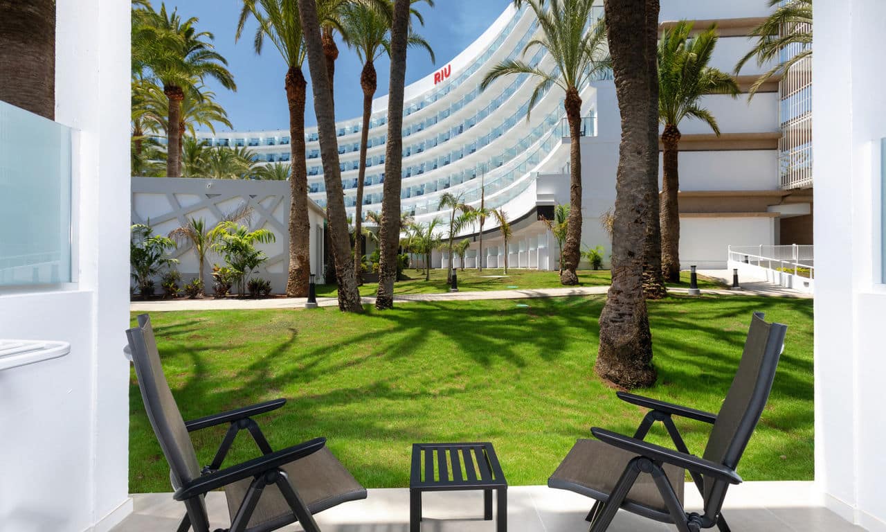 Gran Canaria - hotel Riu Palace Palmeras - doppelzimmer gartenblick