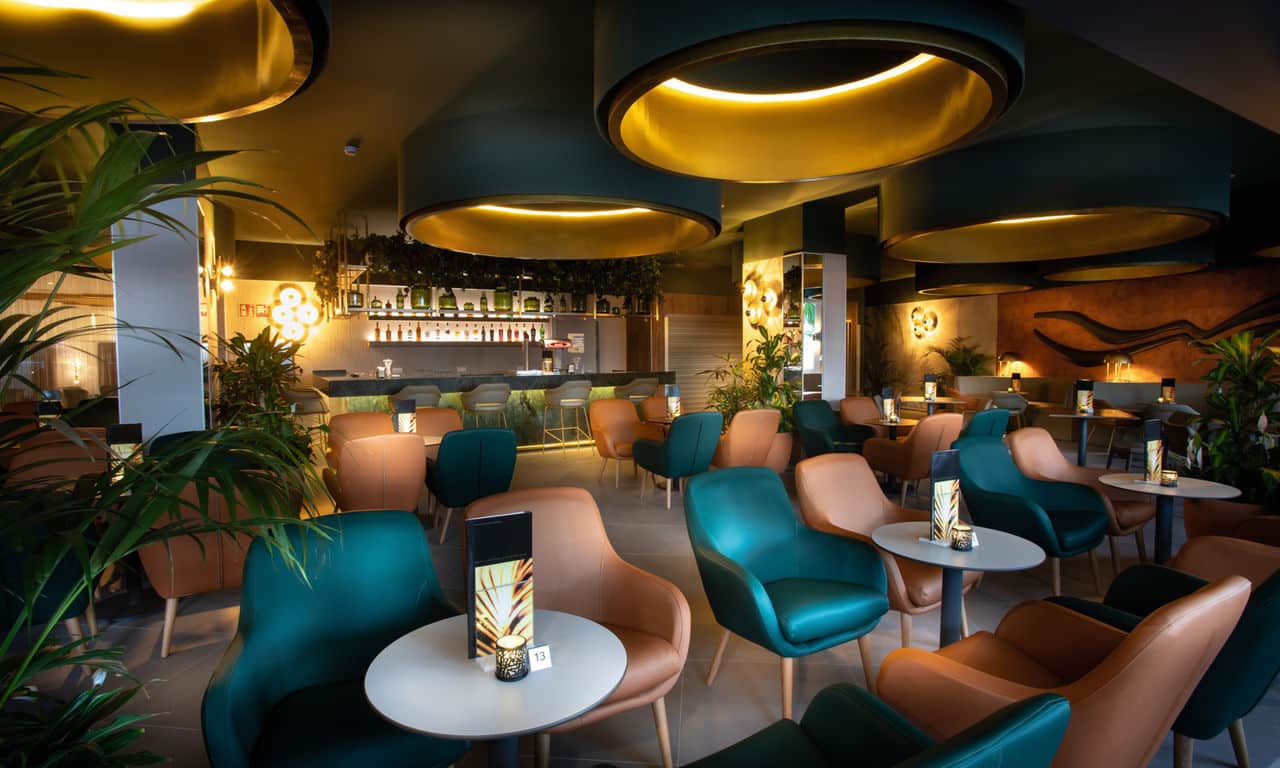 Gran Canaria - hotel Riu Palace Palmeras - Lobby Bar