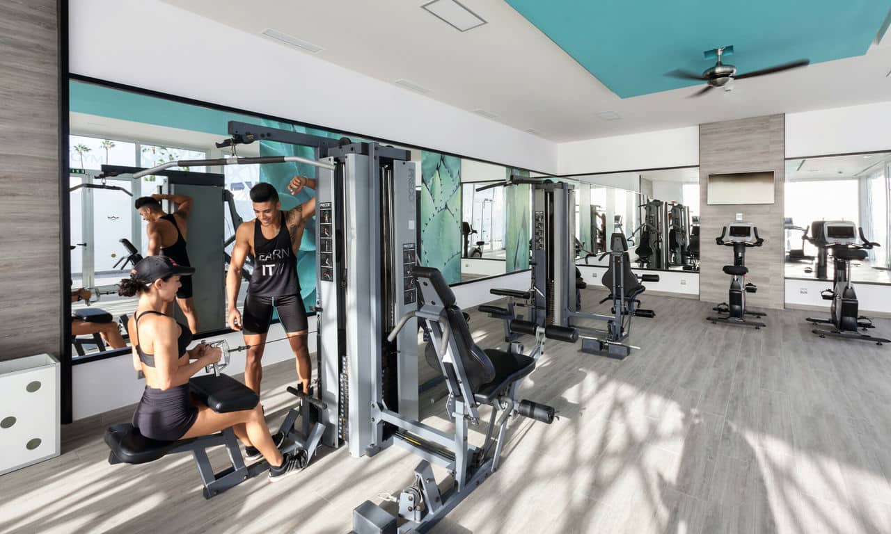 Gran Canaria - hotel Riu Vistamar - fitnessstudio