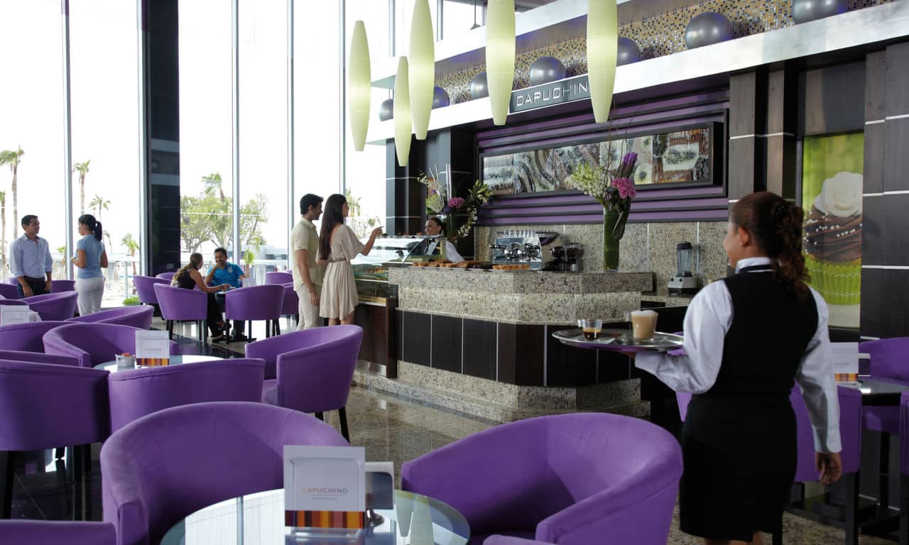 Mexiko cancun - hotel Riu Palace Peninsula - Capuchino Pâtisserie