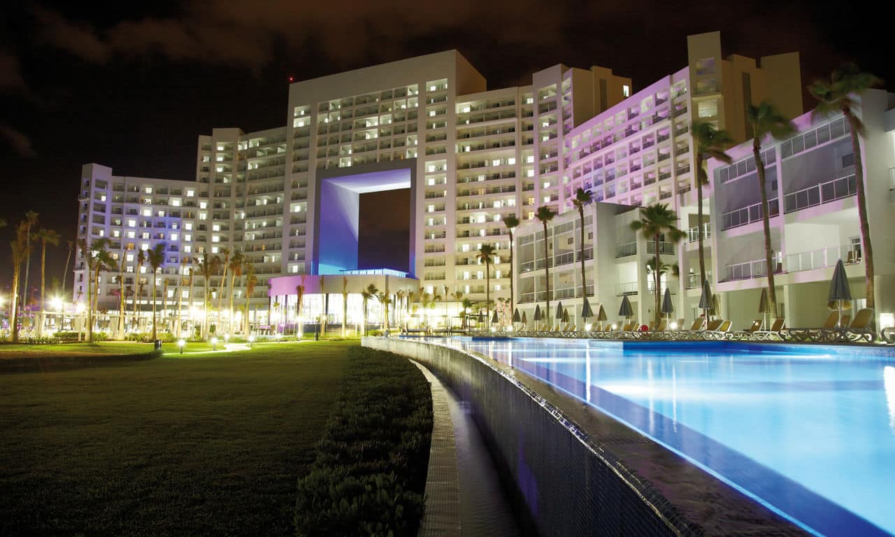 Mexiko cancun - hotel Riu Palace Peninsula - hotelanlage