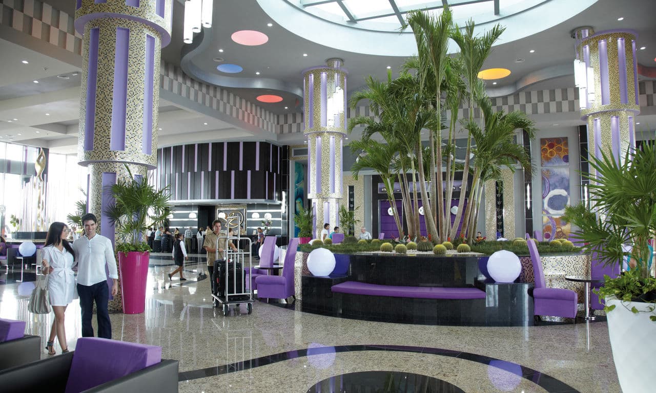 Mexiko cancun - hotel Riu Palace Peninsula - Lobby