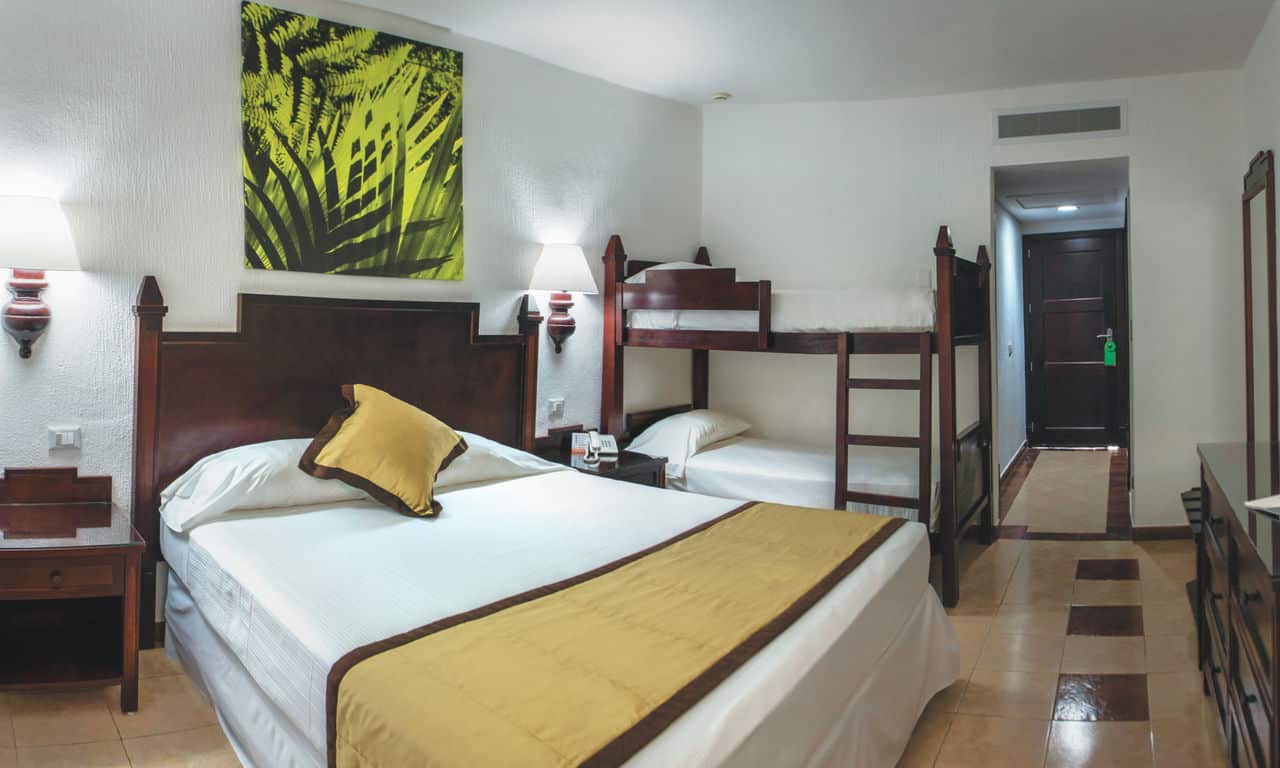 Mexiko Playa Del Carmen - hotel Riu Lupita - familienzimmer