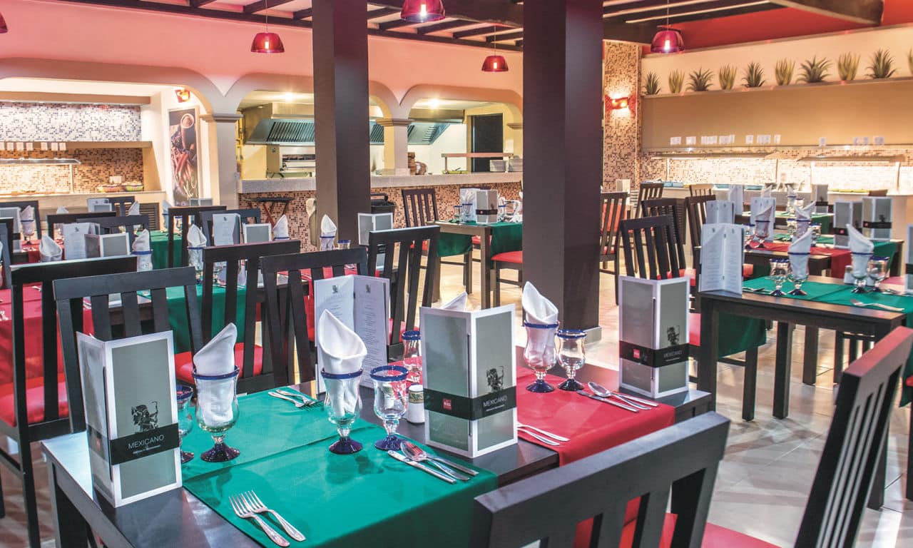 Mexiko Playa Del Carmen - hotel Riu Lupita - Mexican Restaurant