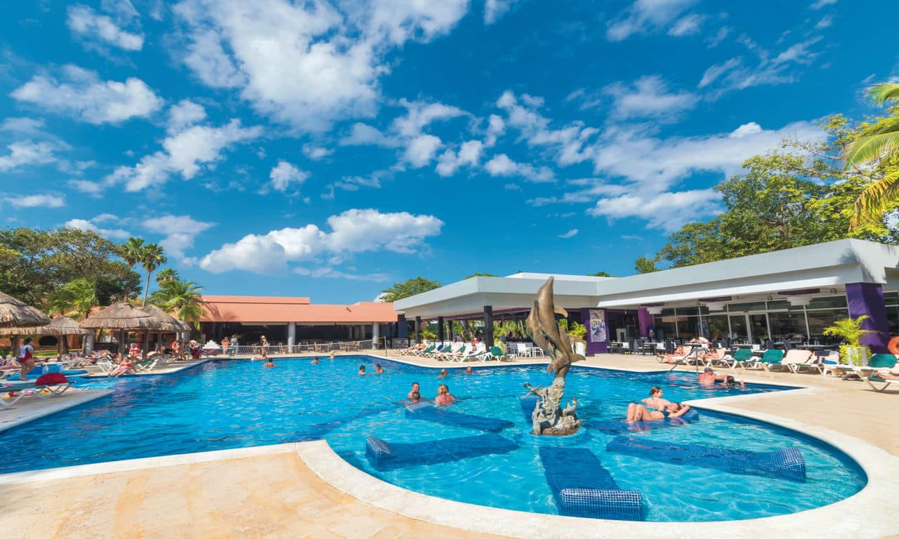Mexiko Playa Del Carmen - hotel Riu Lupita - swimming Pool