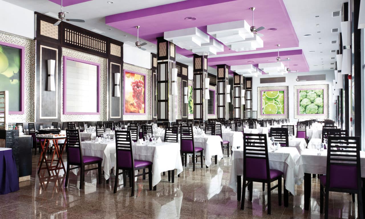 Mexiko playa del carmen - hotel Riu Palace Mexico - hauptrestaurant 01