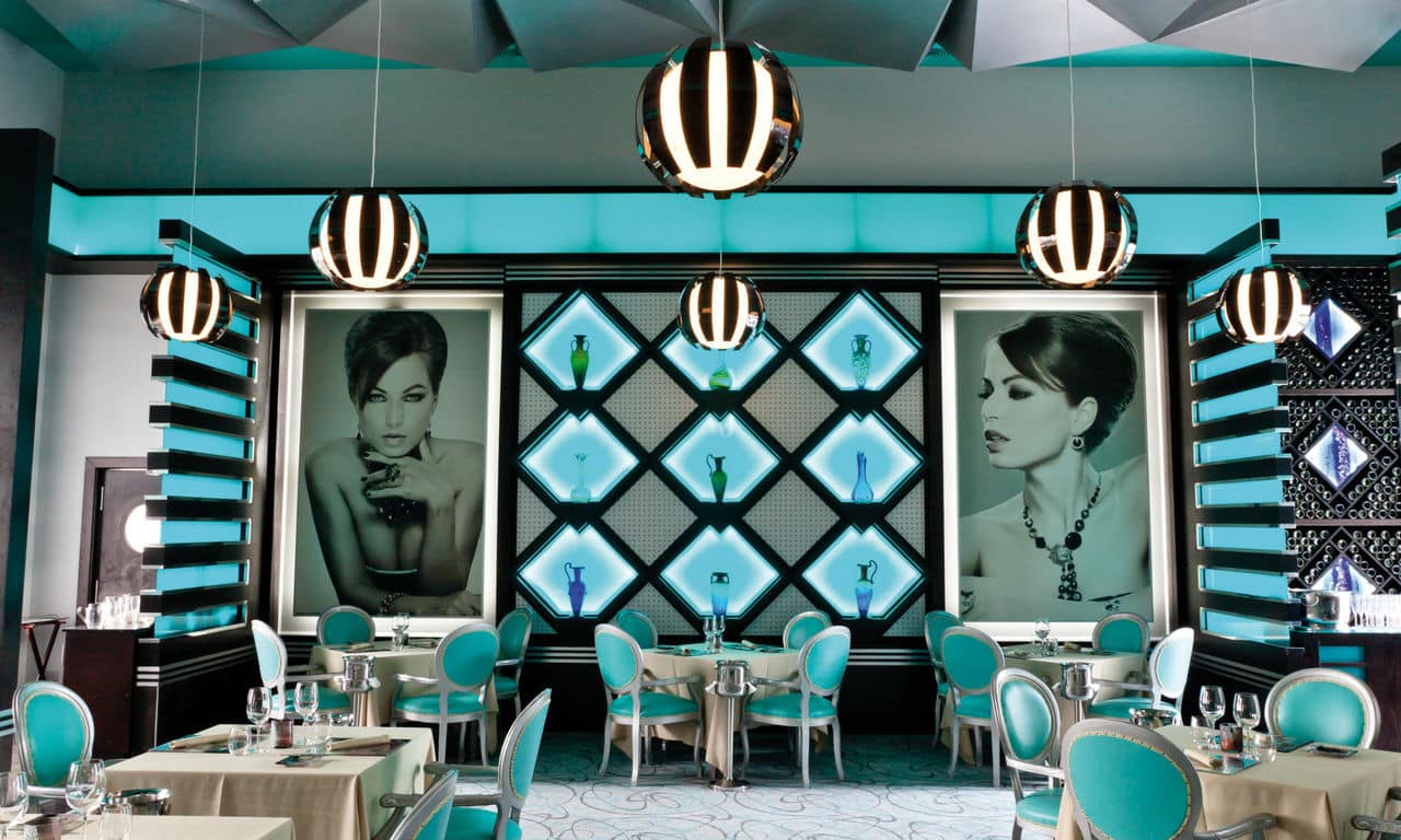 Mexiko playa del carmen - hotel Riu Palace Mexico - Krystal Fusion Restaurant
