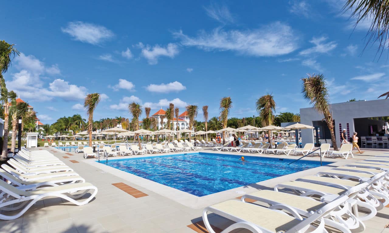 Mexiko playa del carmen - hotel Riu Palace Mexico - swimming pool 02