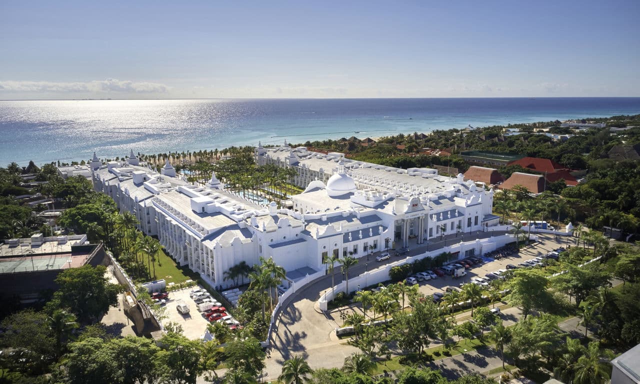 mexiko playa del carmen - Hotel Riu Palace Riviera Maya - hotelanlage