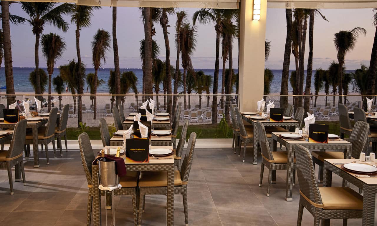 mexiko playa del carmen - Hotel Riu Palace Riviera Maya - Steakhouse