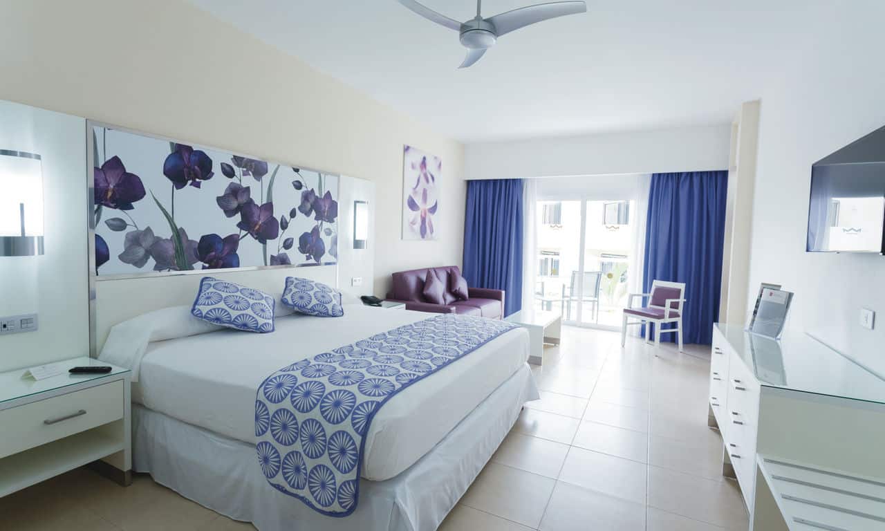 Mexiko playa del carmen - hotel Riu Playacar - großes doppelzimmer 01