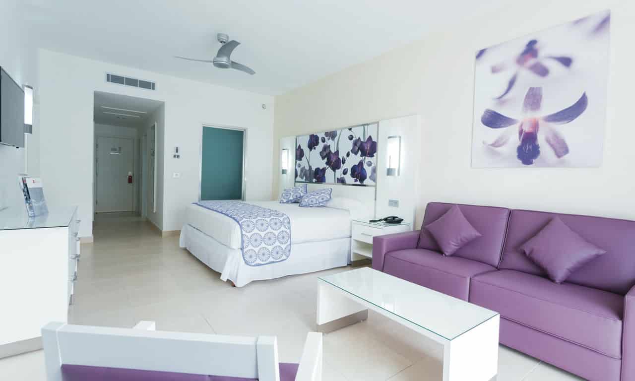 Mexiko playa del carmen - hotel Riu Playacar - großes doppelzimmer