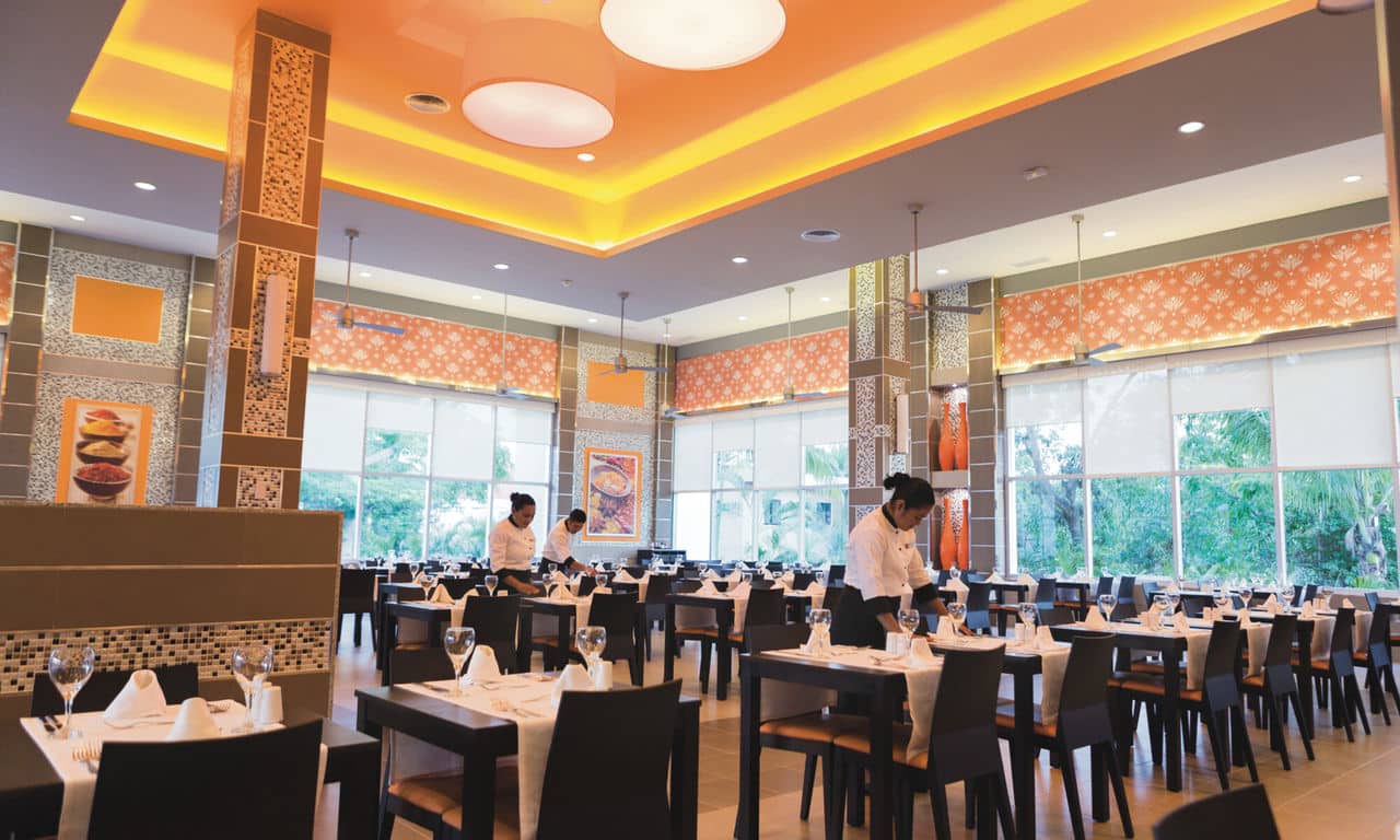 Mexiko playa del carmen - hotel Riu Playacar - hauptrestaurant