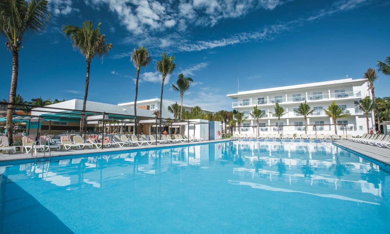 Mexiko playa del carmen - hotel Riu Playacar - hotelanlage und pool