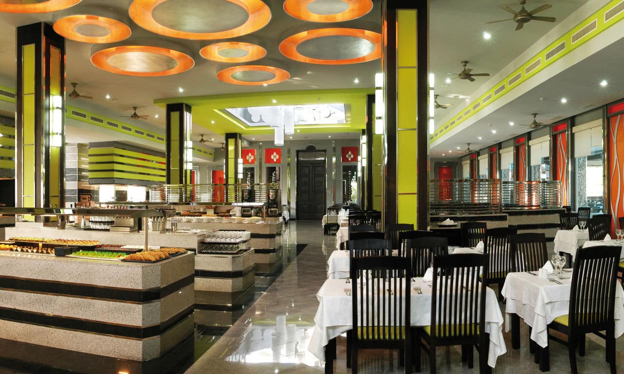 Mexiko playa del carmen - hotel Riu Yucatan - hauptrestaurant