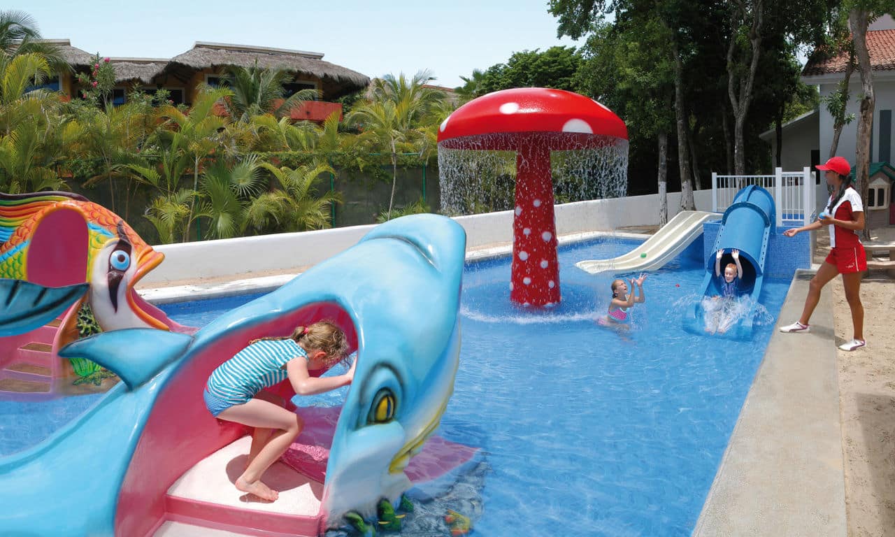 Mexiko playa del carmen - hotel Riu Yucatan - kids Pool