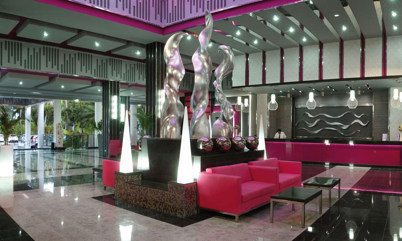Mexiko playa del carmen - hotel Riu Yucatan - Rezeption