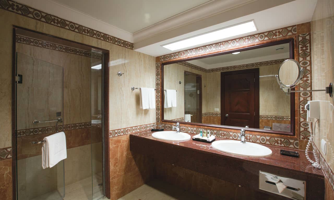 mexika cancun hotel riu palace las americas bad junior suite