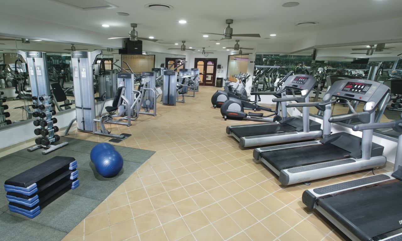 mexika cancun hotel riu palace las americas gym