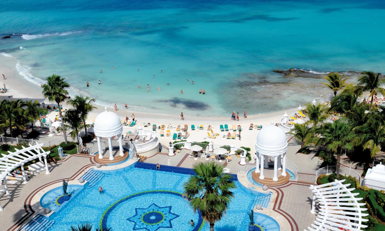 mexika cancun hotel riu palace las americas hotel strand und pool