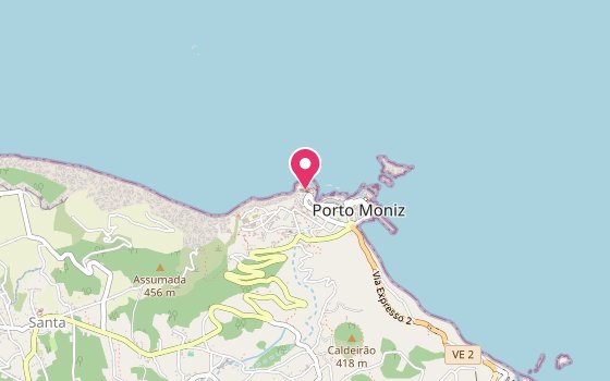 Kartenausschnitt: Lage von Aqua Natura Madeira Hotel