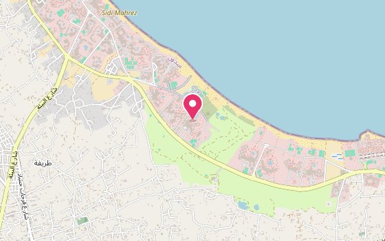 Kartenausschnitt: Lage von Djerba Plaza Thalasso & Spa