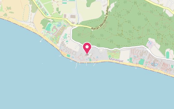 Kartenausschnitt: Lage von Voyage Sorgun