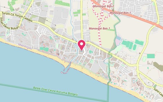 Kartenausschnitt: Lage von Barut B Suites