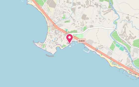 Kartenausschnitt: Lage von Mary Hotel Alanya