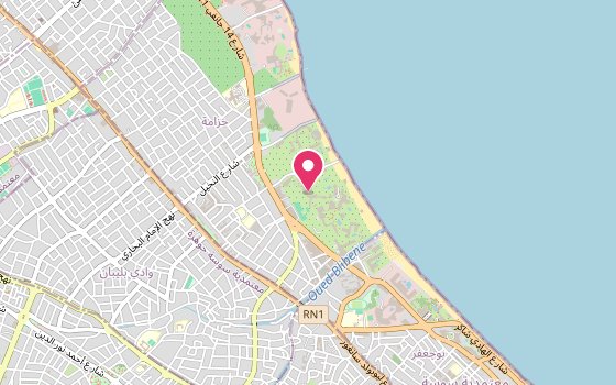 Kartenausschnitt: Lage von Occidental Sousse Marhaba