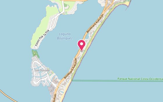 Kartenausschnitt: Lage von Sunscape Cancun All-Inclusive Resort & Spa by Hyatt