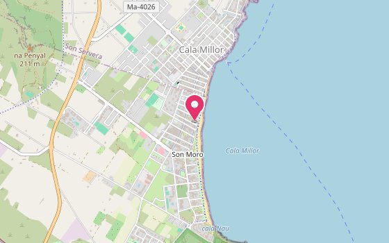 Kartenausschnitt: Lage von CM Playa del Moro