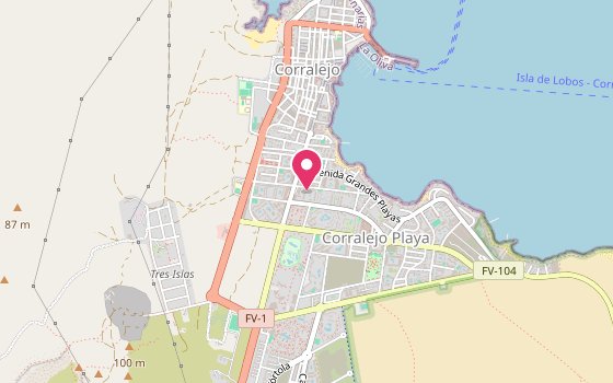 Kartenausschnitt: Lage von LABRANDA Corralejo Village