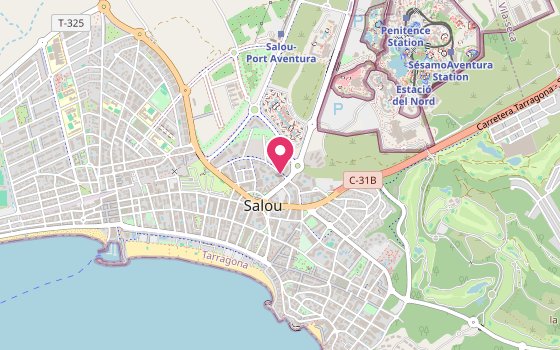 Kartenausschnitt: Lage von Hotel H10 Salauris Palace