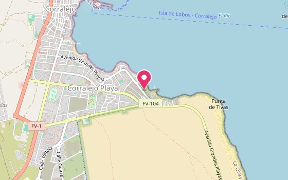 Kartenausschnitt: Lage von Secrets Bahia Real Resort & SPA
