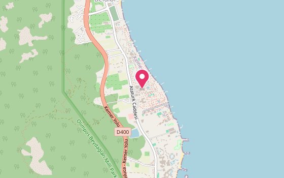 Kartenausschnitt: Lage von Nirvana Mediterranean Excellence