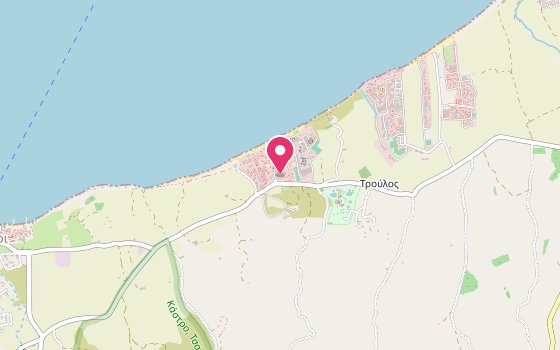 Kartenausschnitt: Lage von Hotel Horizon Beach Resort