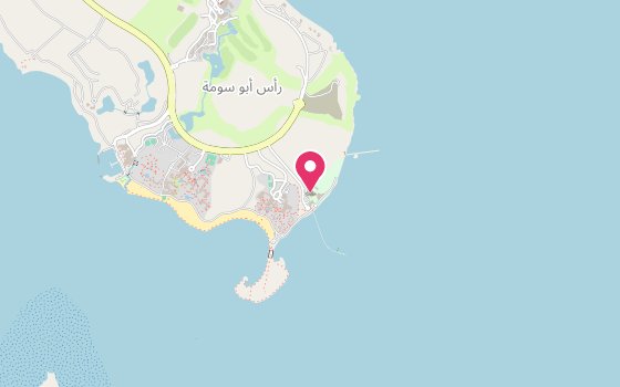 Kartenausschnitt: Lage von The Breakers Diving & Surfing Lodge