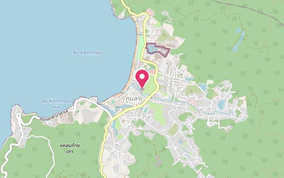 Kartenausschnitt: Lage von Sunwing Kamala Beach