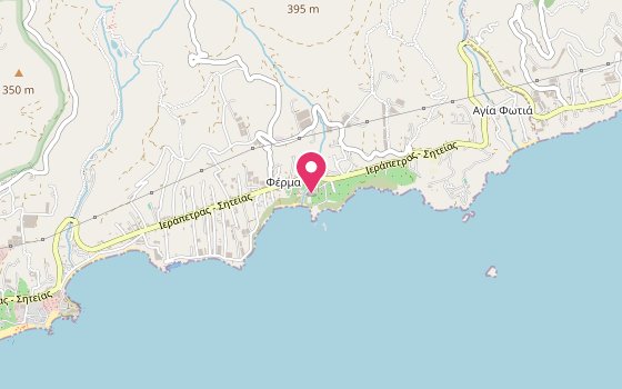 Kartenausschnitt: Lage von Hotel Porto Belissario
