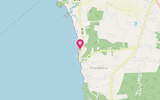 Kartenausschnitt: Lage von The Sunset Beach Resort & Spa
