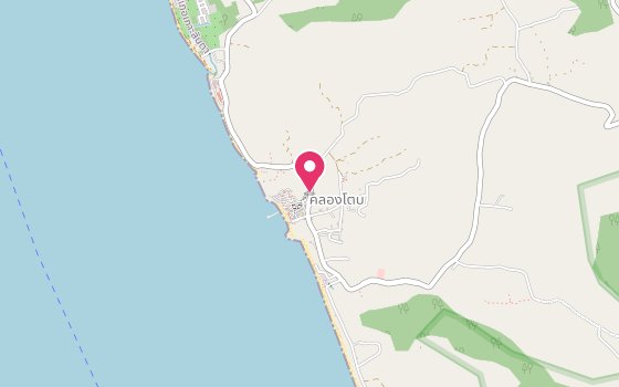 Kartenausschnitt: Lage von Hotel Rawi Warin Resort & Spa