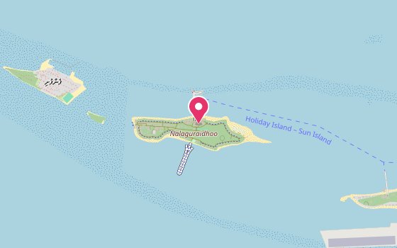 Kartenausschnitt: Lage von Villa Park Sun Island