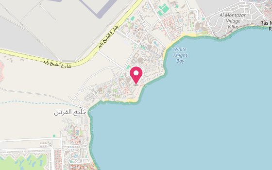 Kartenausschnitt: Lage von Four Seasons Resort Sharm El Sheikh