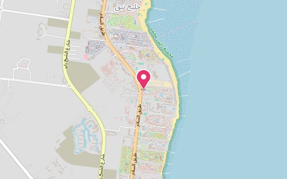 Kartenausschnitt: Lage von Rixos Sharm El Sheikh Adults Only 18 +