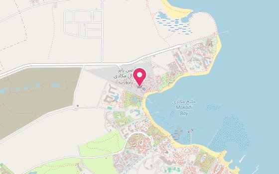 Kartenausschnitt: Lage von SUNRISE Royal Makadi Resort