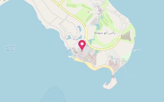 Kartenausschnitt: Lage von Hotel Kempinski Soma Bay